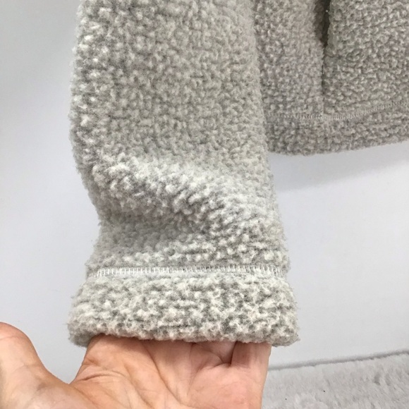 Basin & Range Lily Heavyweight Fleece Jacket Front Zip-Up Stand Collar Size M - Picture 8 of 10